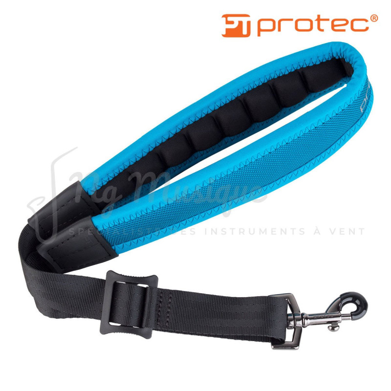 CORDON PROTEC NLS310MHP Regular 22" pour Saxophone - Bleu
