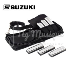 Set harmonicas Suzuki MR250S Bluesmaster
