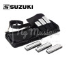 Set harmonicas Suzuki MR250S Bluesmaster