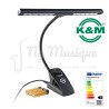 K&M 12295 LAMPE PUPITRE "DIMMER LIGHT" 12 LEDs