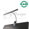 K&M 12295 LAMPE PUPITRE "DIMMER LIGHT" 12 LEDs