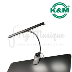 K&M 12295 LAMPE PUPITRE "DIMMER LIGHT" 12 LEDs