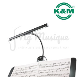 K&M 12295 LAMPE PUPITRE "DIMMER LIGHT" 12 LEDs