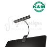 K&M 12249 LAMPE PUPITRE "Orchestra Light Eos" 9 LEDs